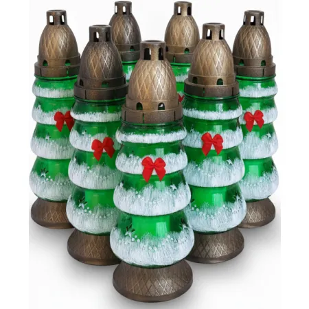 ZNICZ CHOINKA DUŻA - 764 ( 1 opakowanie 7 szt. )